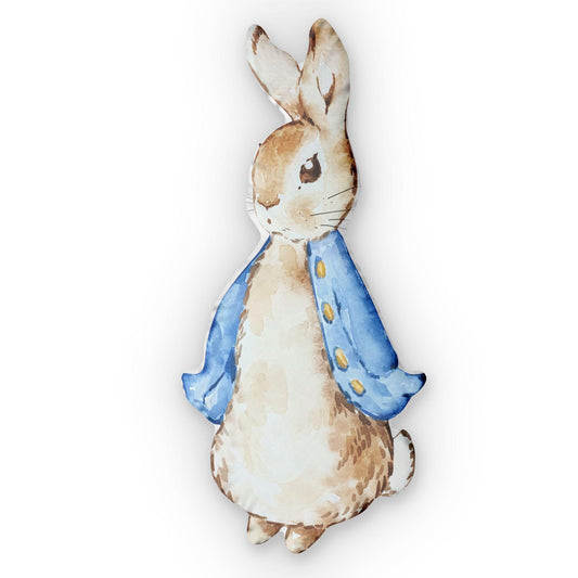 Peter Rabbit Custom shaped pillow, baby bedding, peter rabbit bedding, peter rabbit nursery, beatrix potter theme nursery